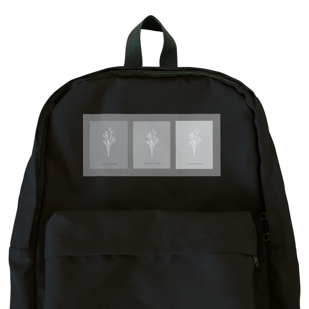 rilybiiの3 frame gray Backpack