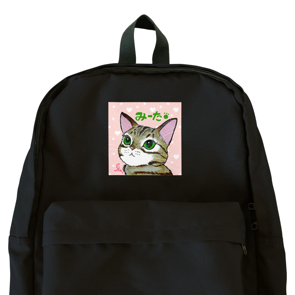 shimaneko megumi（しま猫めぐみ）のみーた Backpack