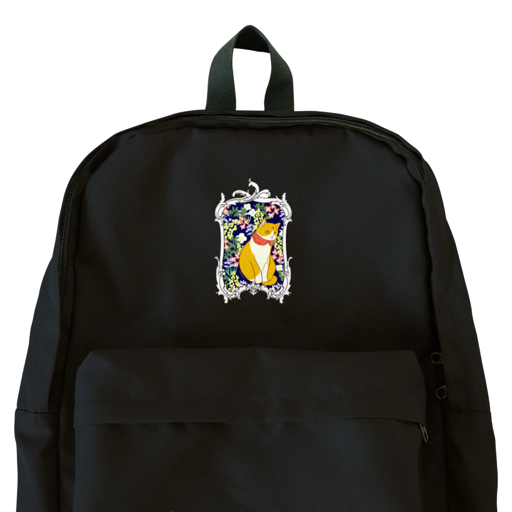 四月研究所 SUZURI店のてんとう虫と茶しろ君 Backpack