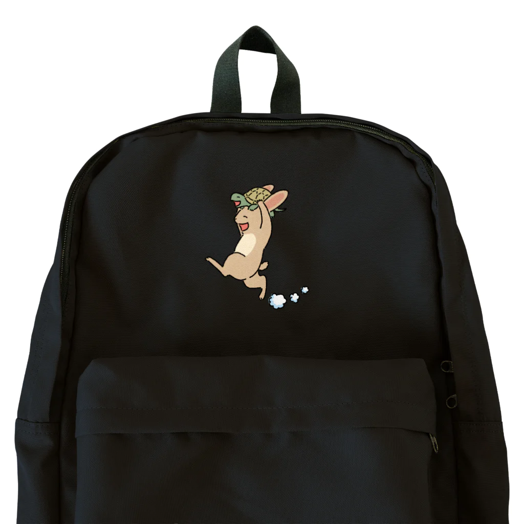 イケガメ シノのウサギとカメ Backpack