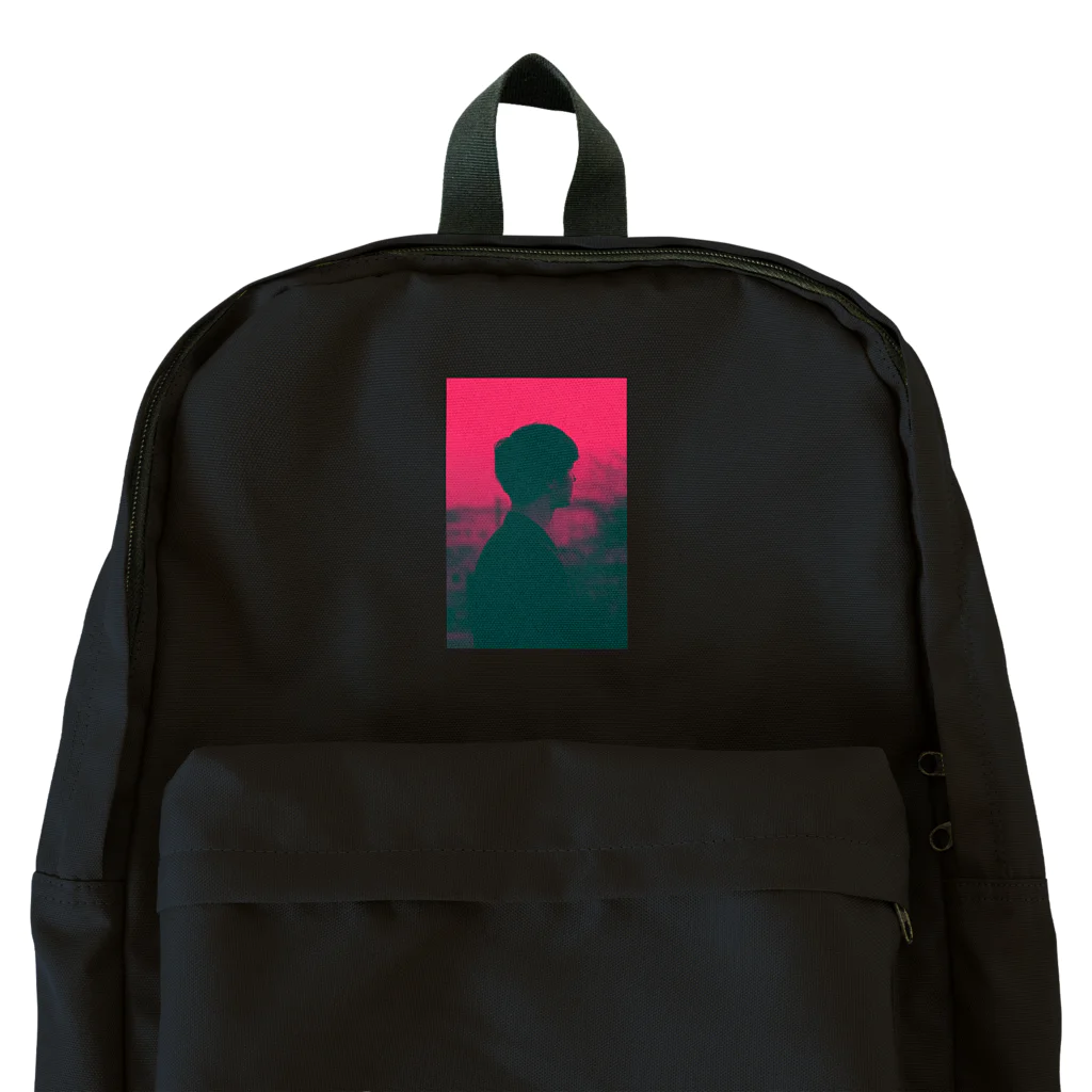 RITO_MIHOSHIの赤と黒 Backpack