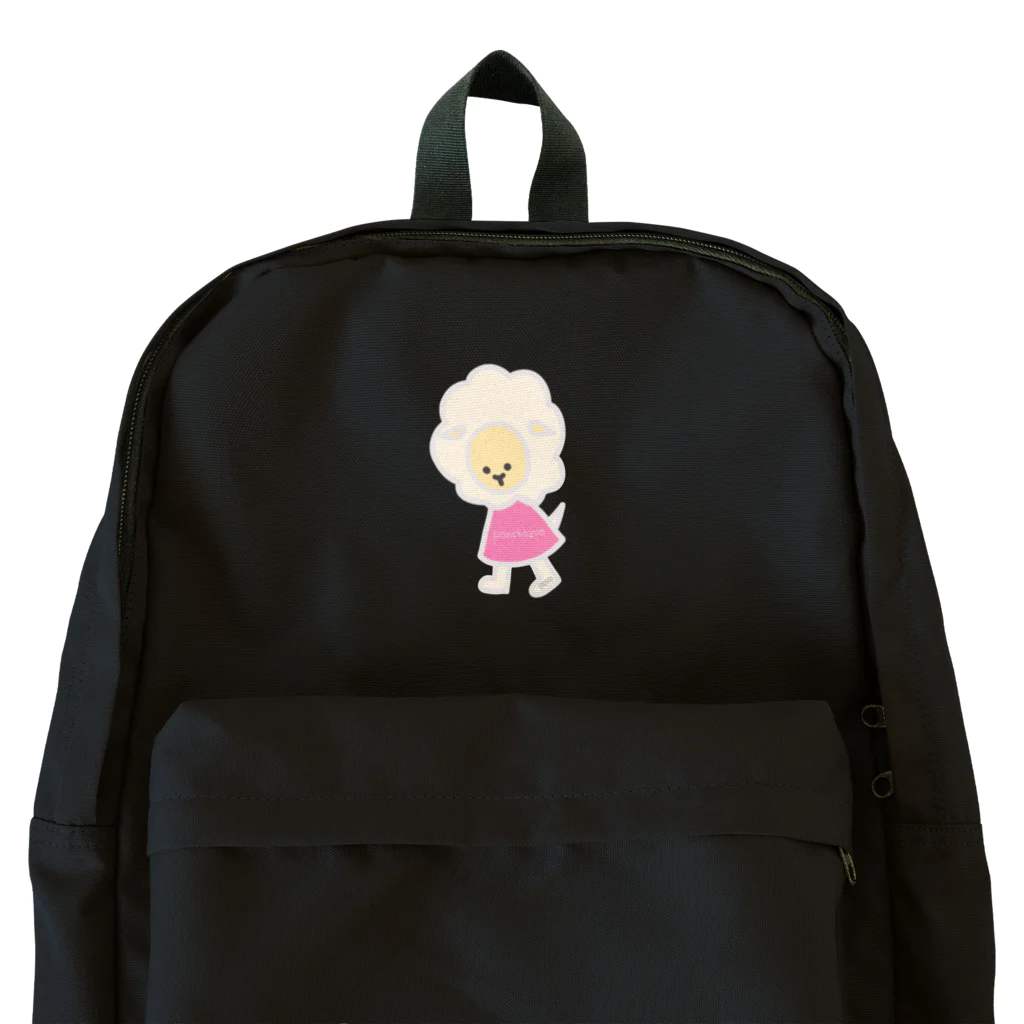 pipro(ぴぷろ)のヒツジサン(ponchozoo) Backpack