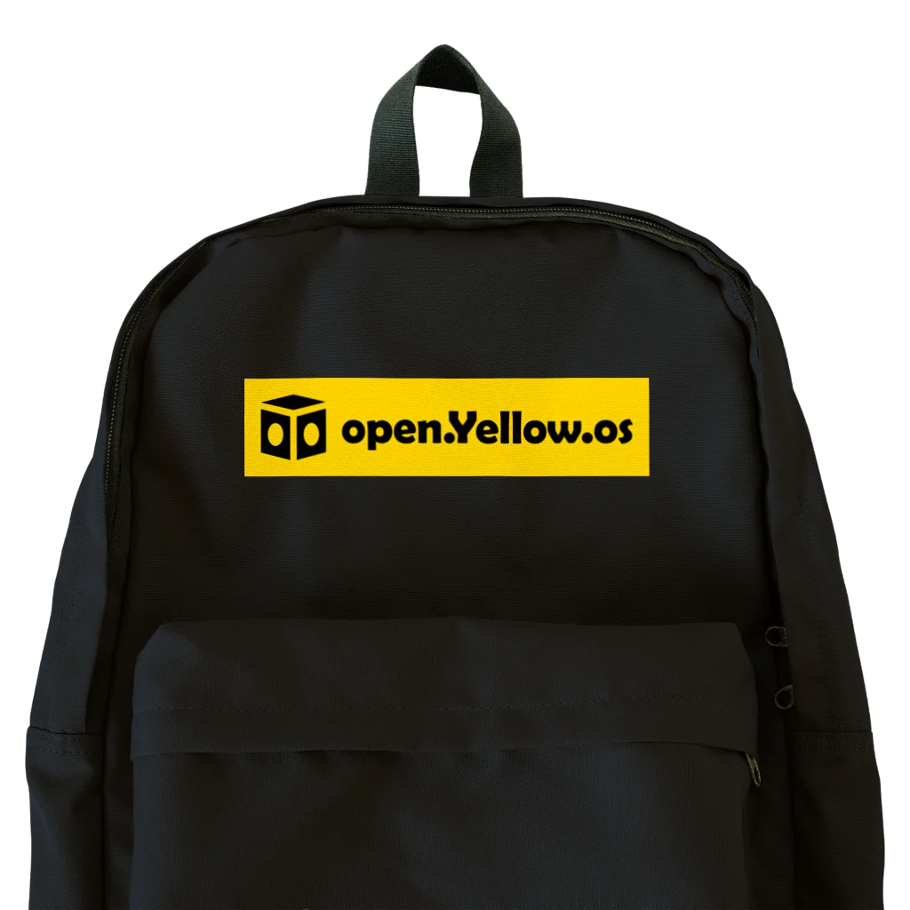 open.Yellow.os original official goods storeのopen.Yellow.os公式支援グッズ リュック