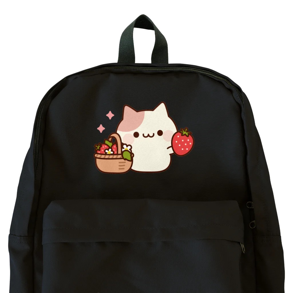 DECORのラブリーなにゃんこ　いちごver. Backpack