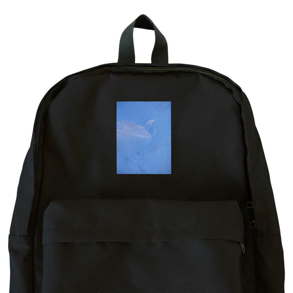 YURURIのくらげblue Backpack