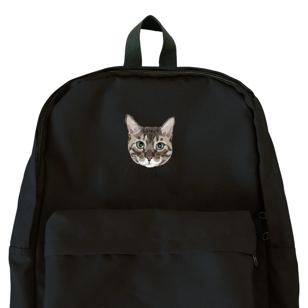 みきぞーん｜保護猫 ミッキー画伯と肉球とおともだちのchabi Backpack