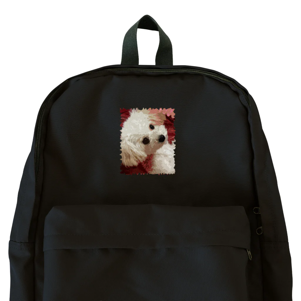 あんずぼうのトイプードルの子犬 Backpack