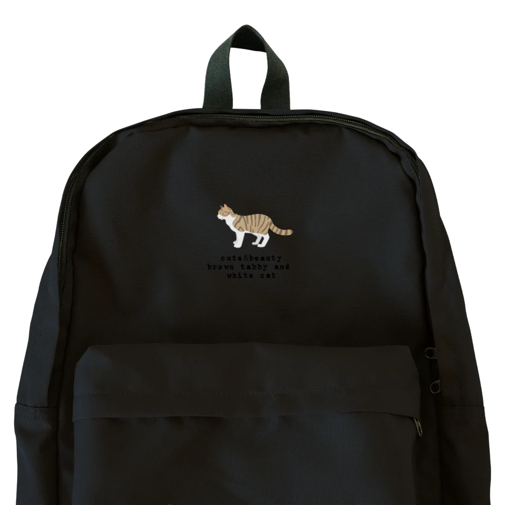 orange_honeyの猫1-9 キジ白猫 Backpack