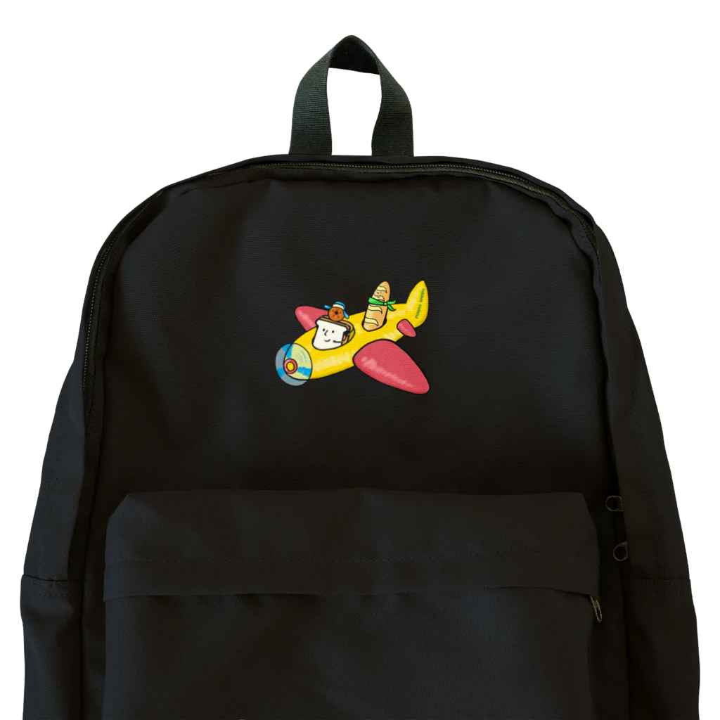 とことこ(パンの人)の空飛ぶパン Backpack