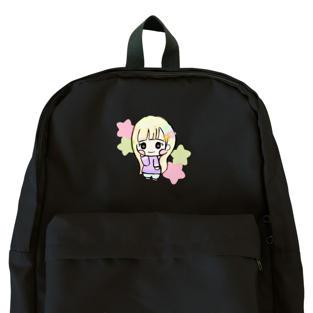 あおいとまり木のぱつきんメアリーちゃん Backpack