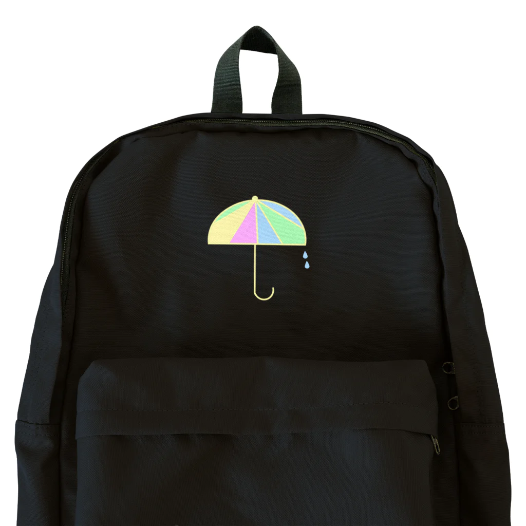 isaisaiisaaのカラフル雨傘 Backpack