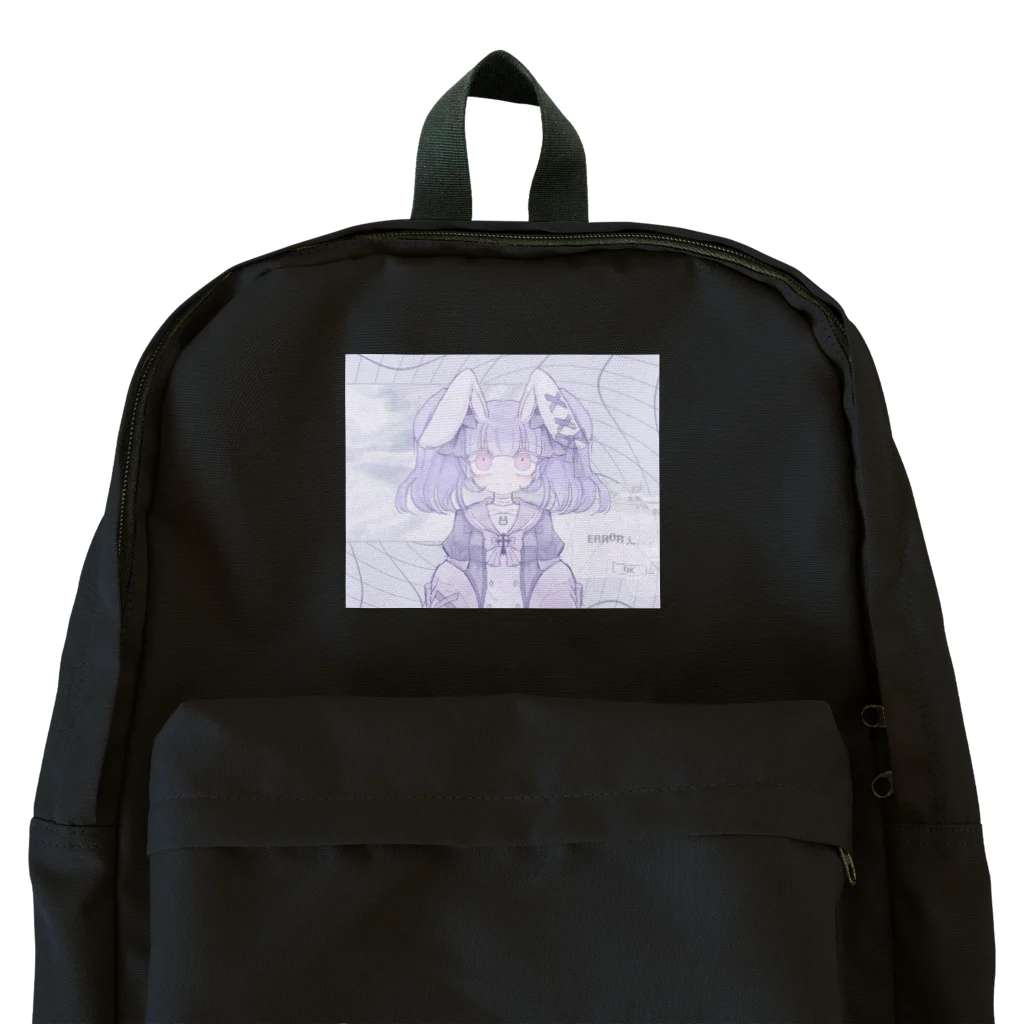 あくむ病院の電子のうさぎ。（鈴子らん） Backpack