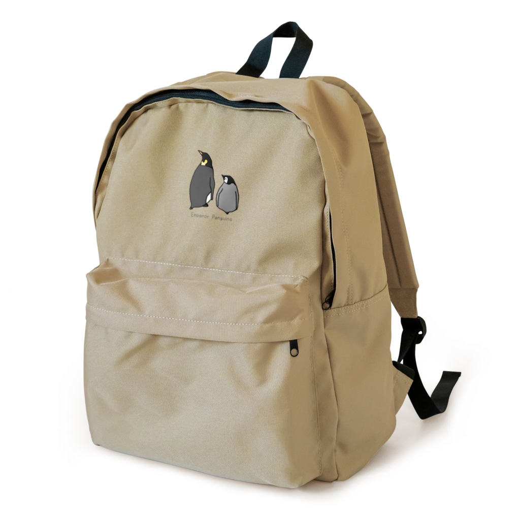 ゆずぽんずのコウテイペンギン親子 Backpack