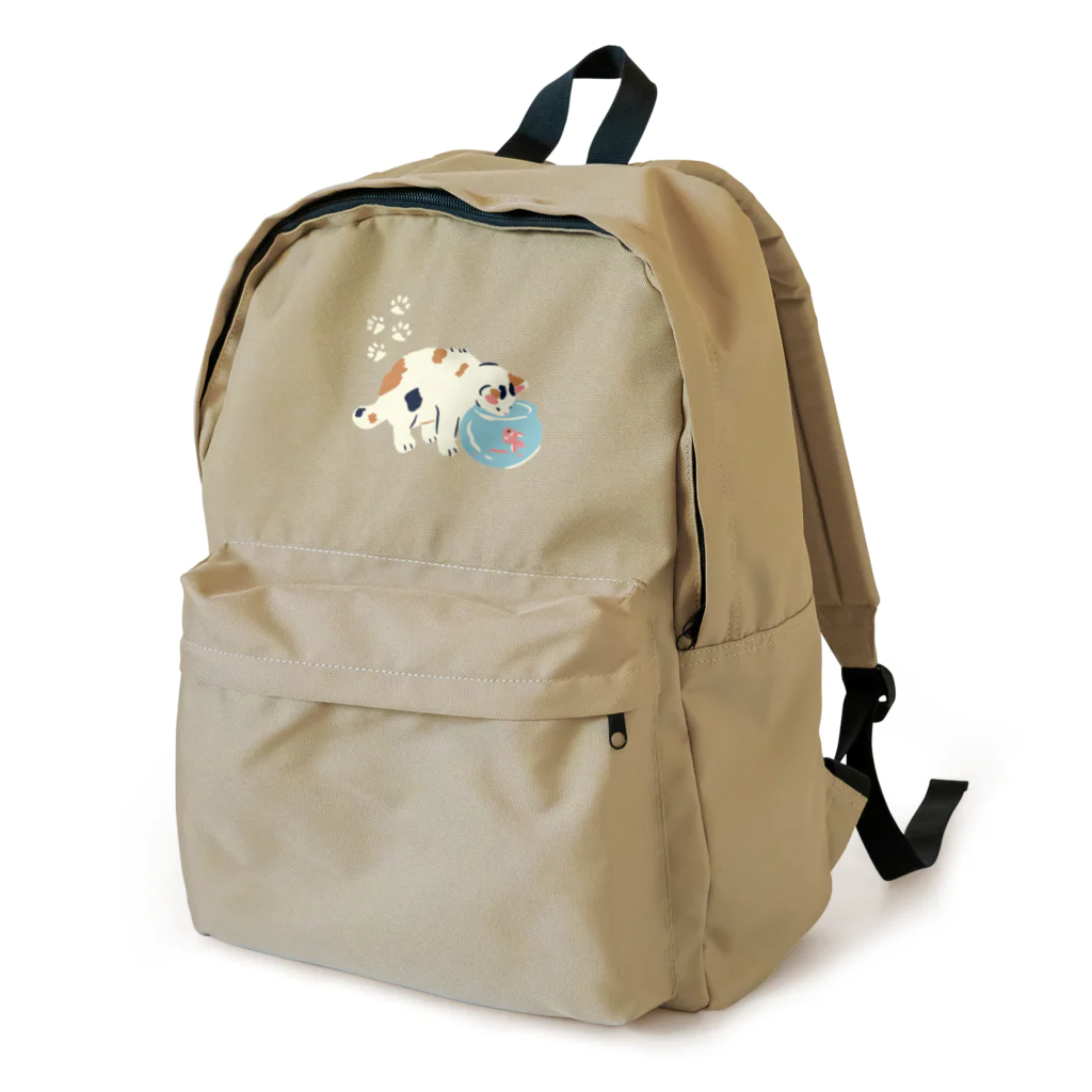 honeycombのねこと金魚 Backpack