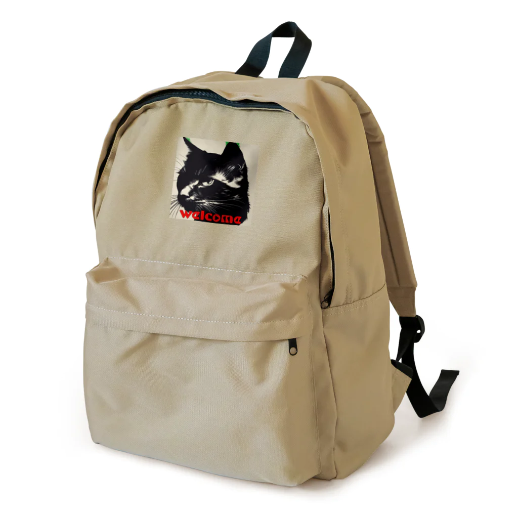 kk-welcomeの黒猫登場Ⅰ Backpack
