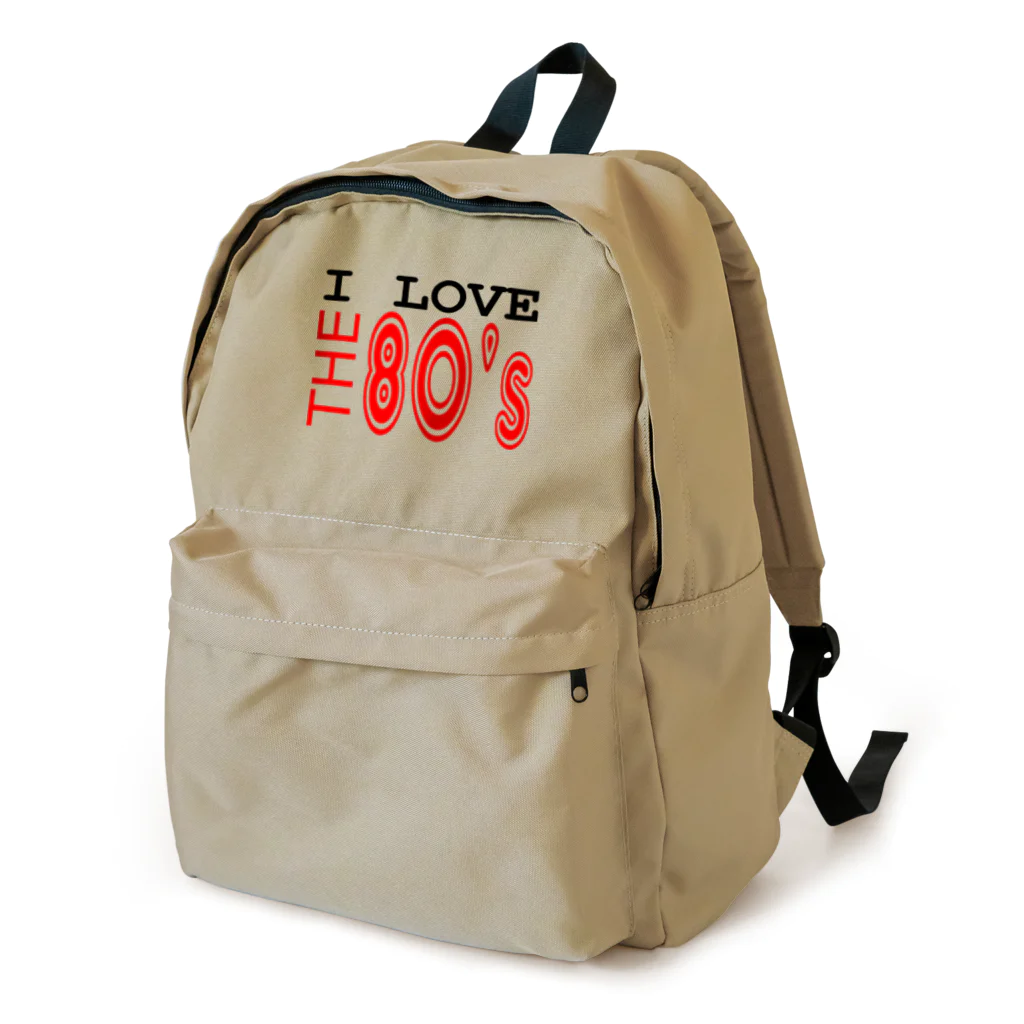 Pat's WorksのI LOVE THE 80's Backpack