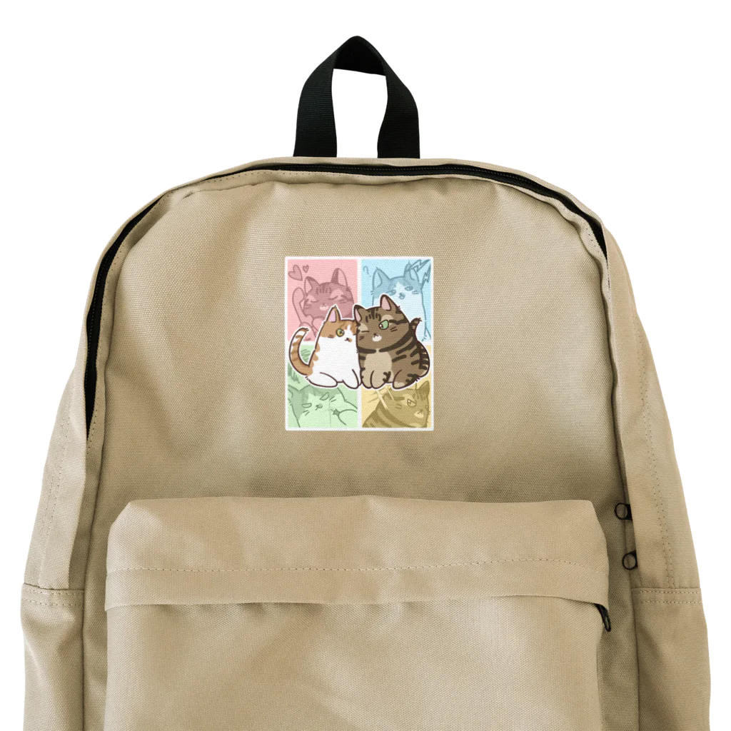 笹垣のポン君とクー君 Backpack