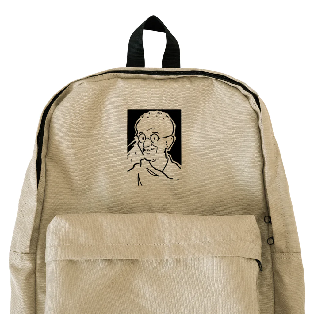 山形屋米店のマハトマ・ガンディー(Mahatma Gandhi) Backpack