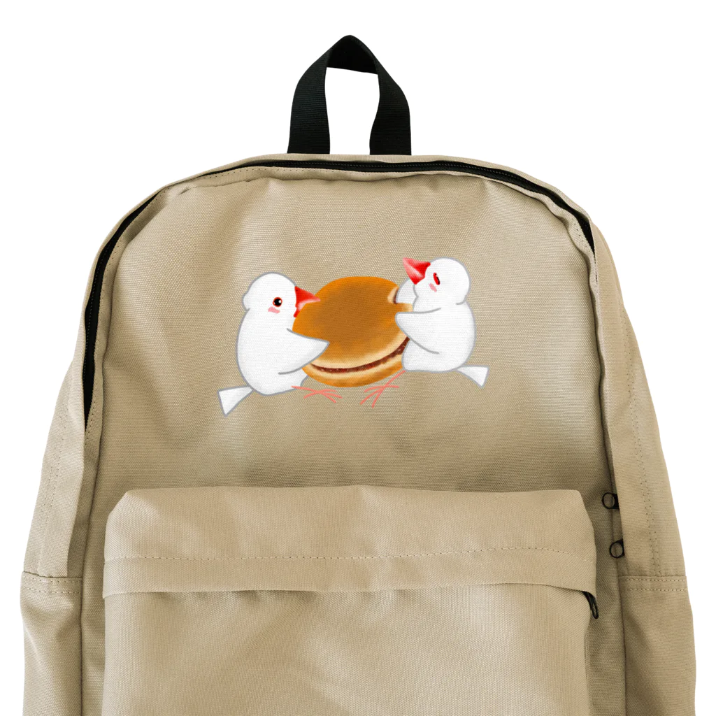 Lily bird（リリーバード）のどら焼きと文鳥ず Backpack