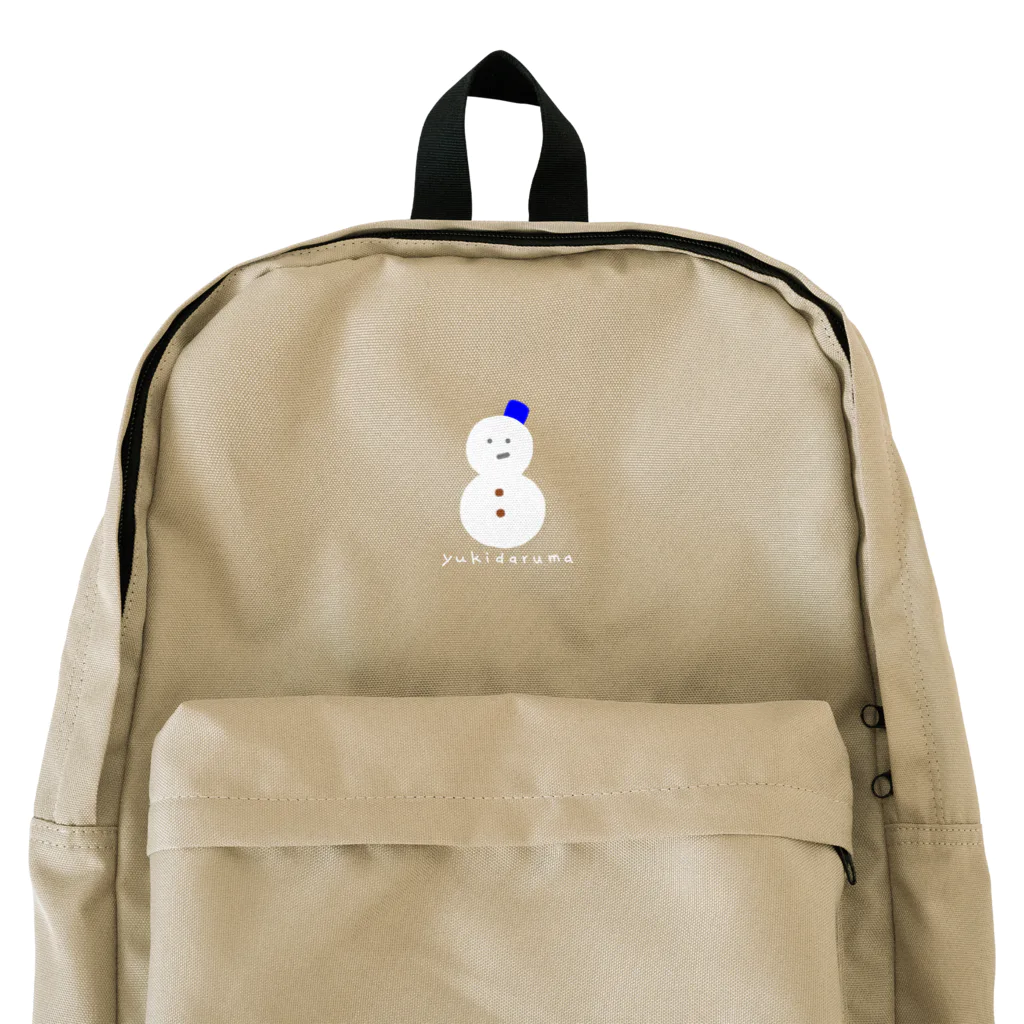 クリオネショップの雪だるま（青帽子） Backpack