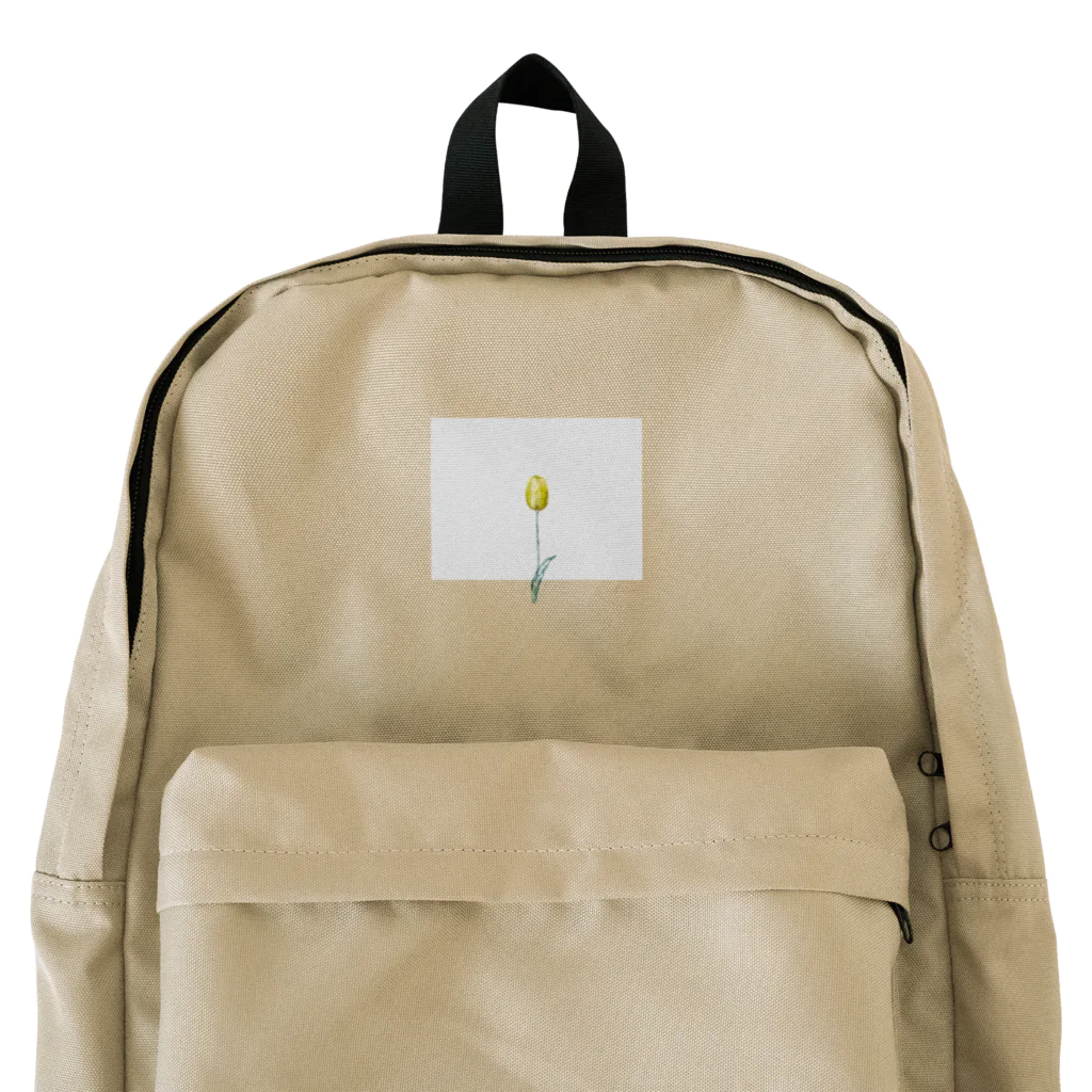 rilybiiのLemon Tulip × Greige × Logo Backpack