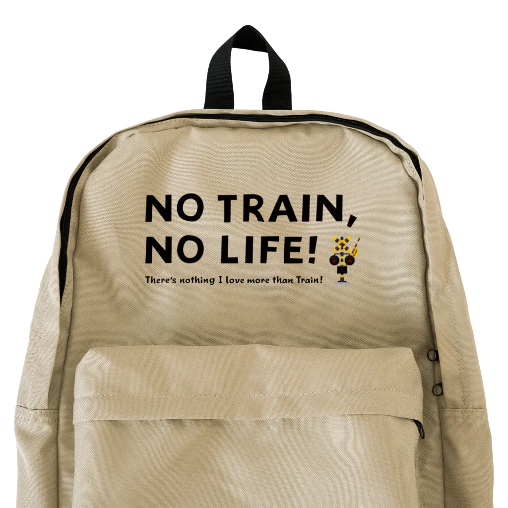 Train Kids! SOUVENIR SHOPのNO TRAIN, NO LIFE ! リュック