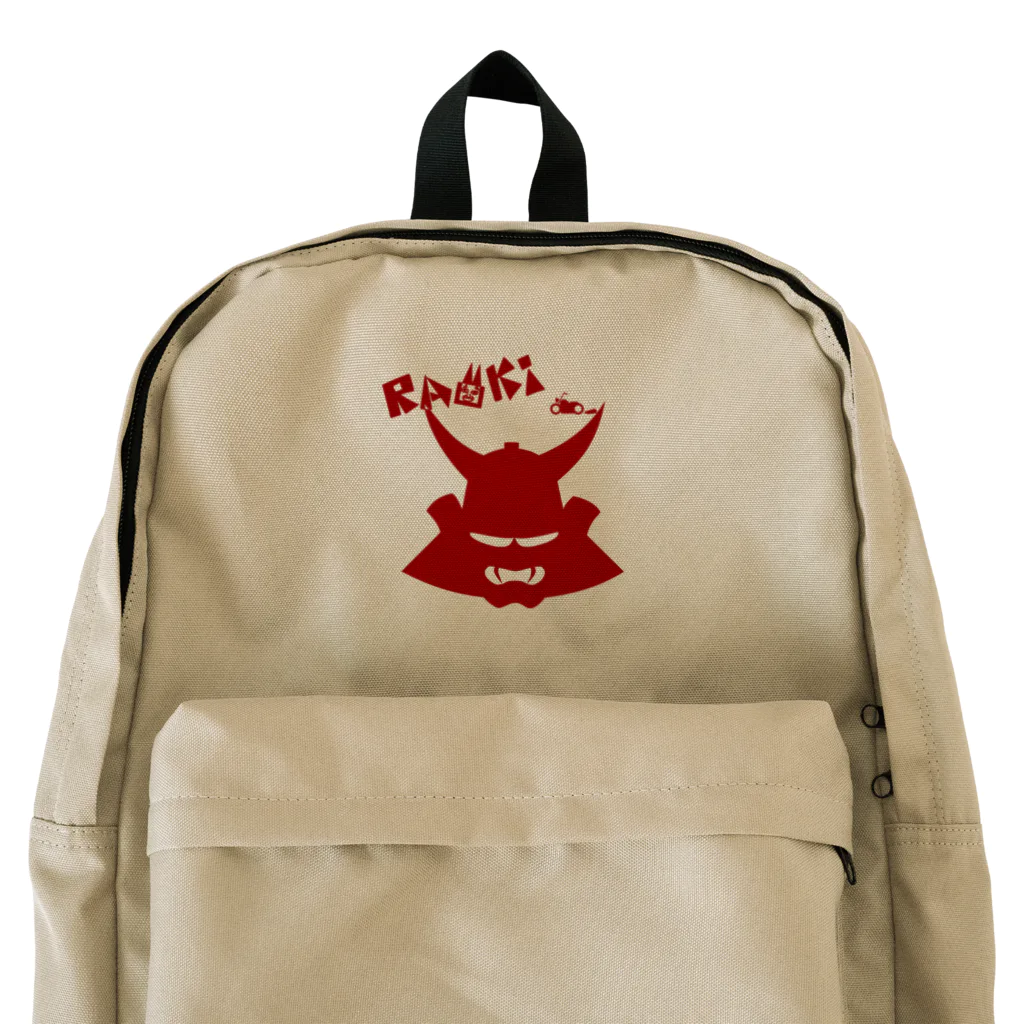 RAMUKiのRAMUKi兜（darkred） Backpack