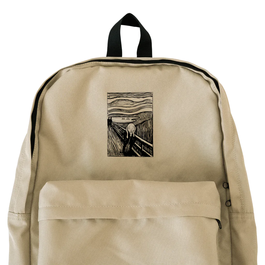 MUGEN ARTのムンク　叫び　Munch / The Scream リトグラフ　 Backpack