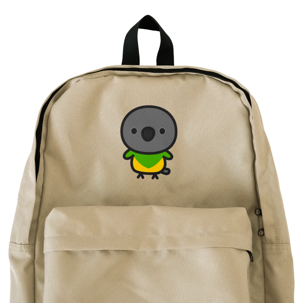 いんこ屋堂のネズミガシラハネナガインコ Backpack