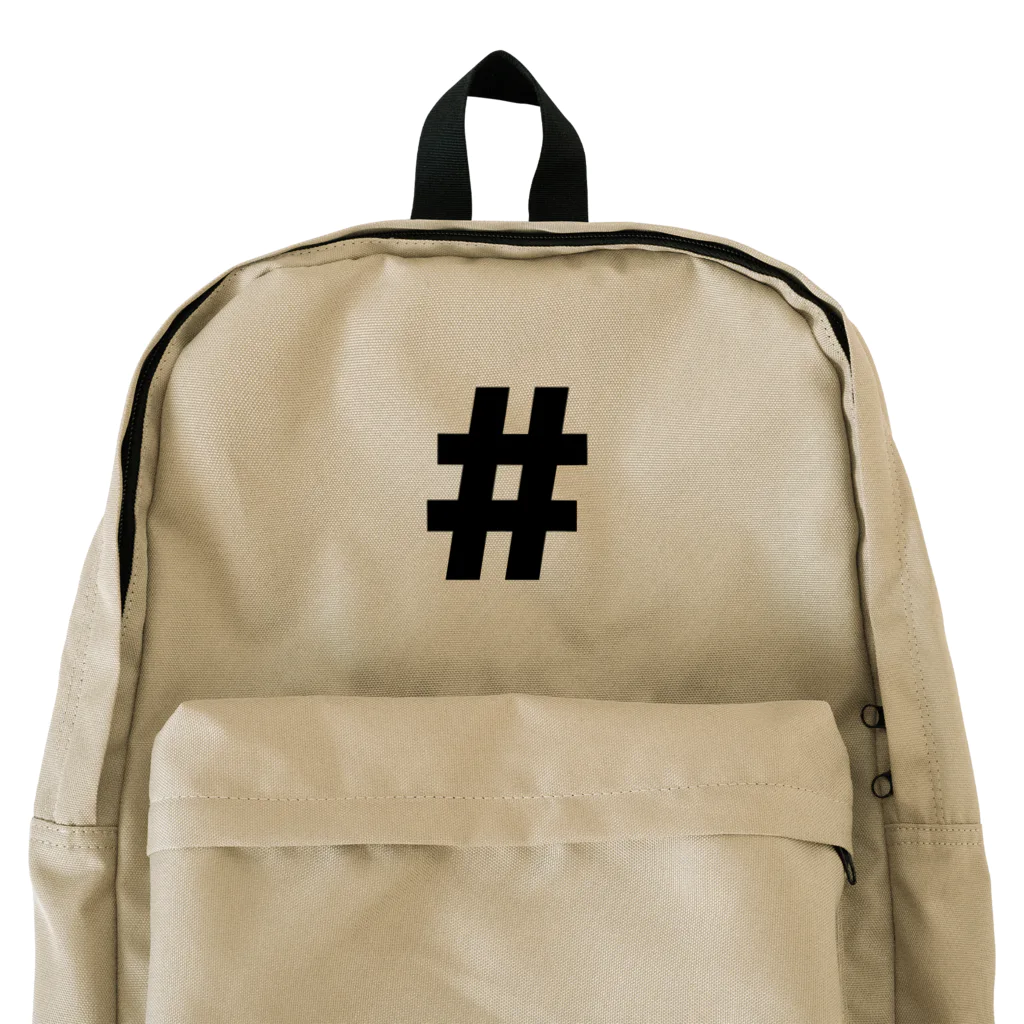 #(シャープ)の# Backpack