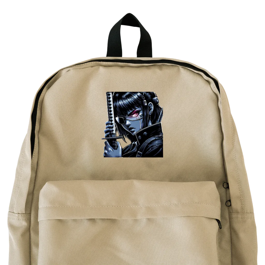 kangekiのサイバーパンクサムライガールNo.1 Backpack