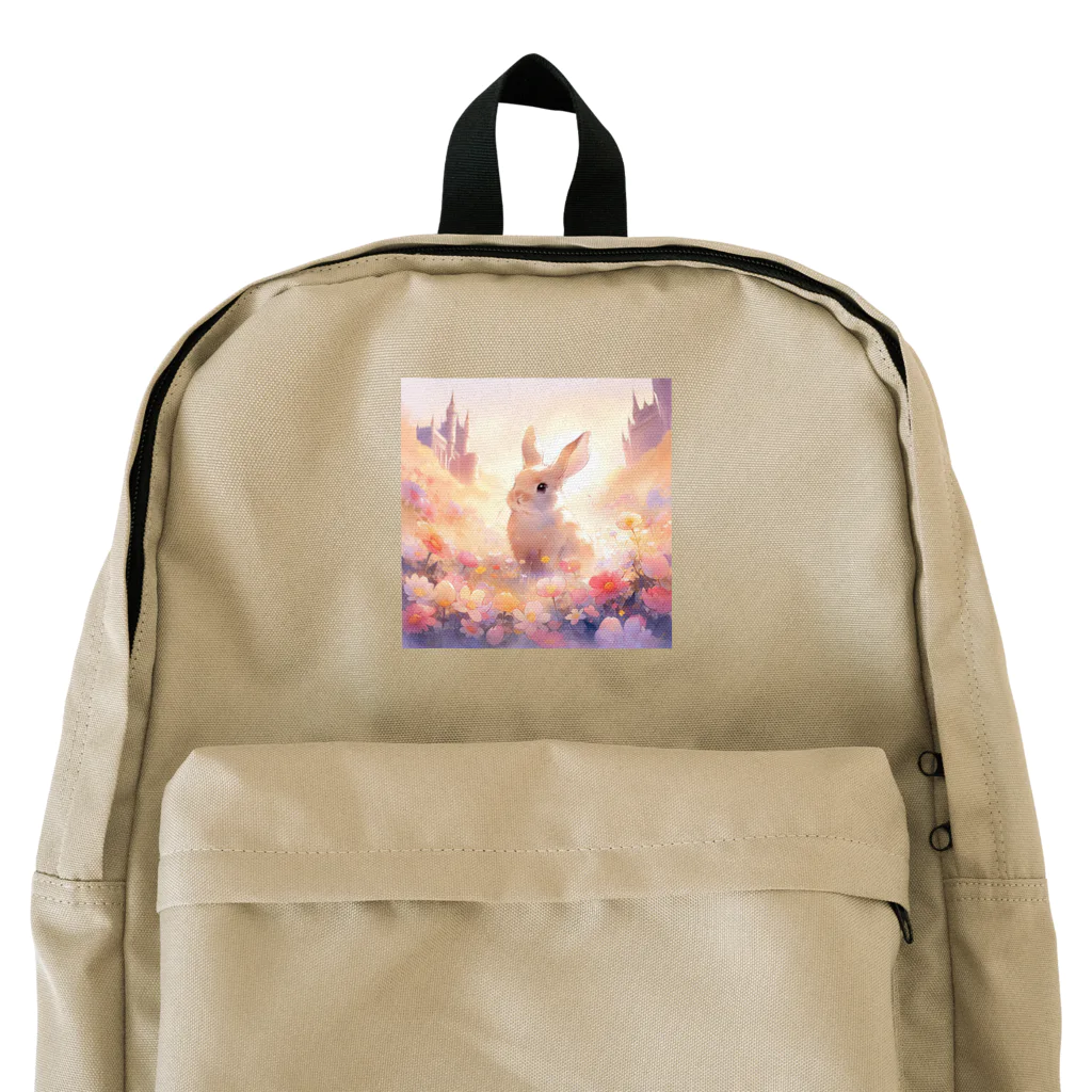 はなうさまほのうさぎとお城｡.:*･ﾟ Backpack