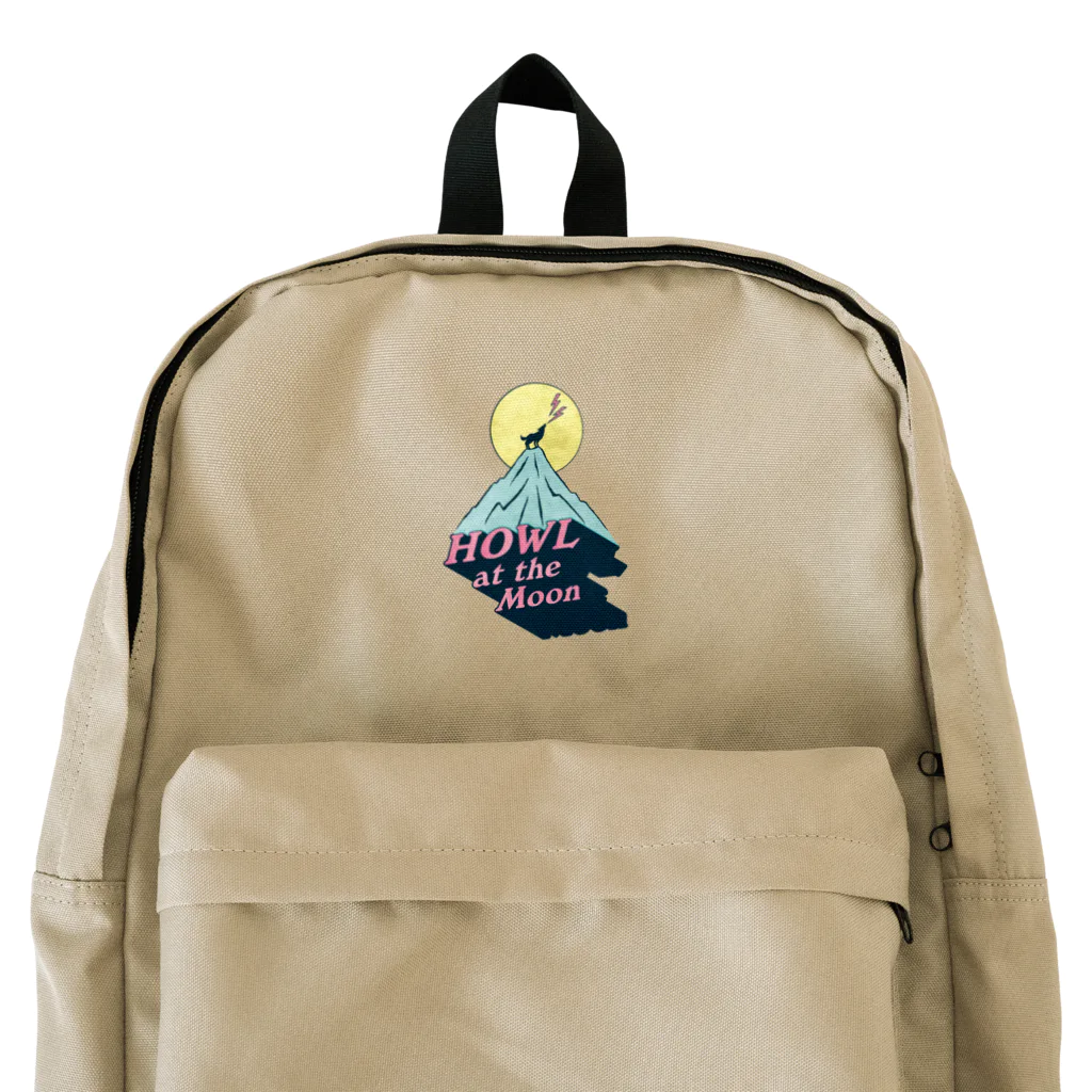 LONESOME TYPE ススの🌕月に吠える🐺（HOWL at the Moon） Backpack