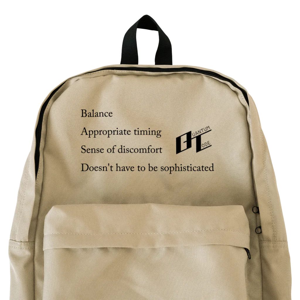 QUANTUM CODEのBASD_QC Backpack