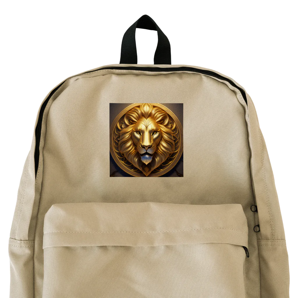 タカヤマ・サイトの金獅子の紋章・プライド Backpack