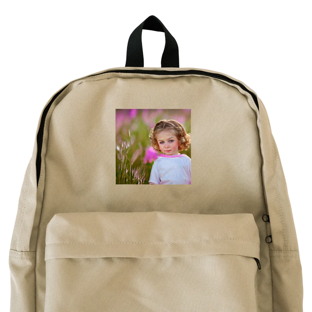 Natural Eleganceの天使のような少年 Backpack