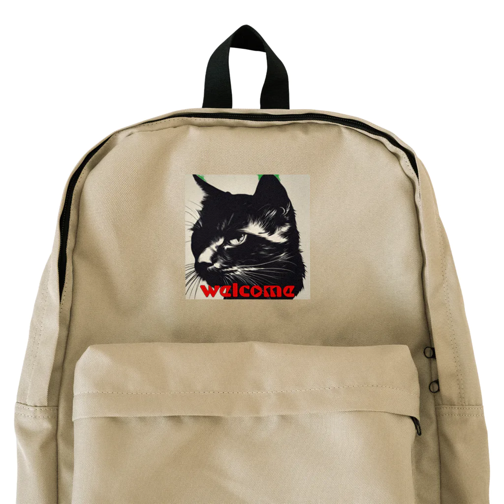 kk-welcomeの黒猫登場Ⅰ Backpack
