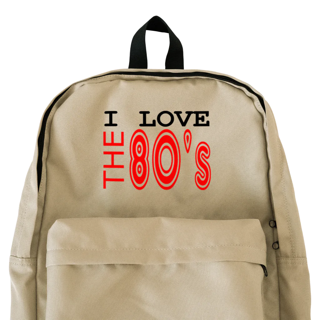 Pat's WorksのI LOVE THE 80's Backpack