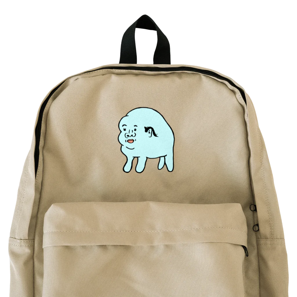 右手リアンうめもと公式のハゲに抵抗する生き物 Backpack