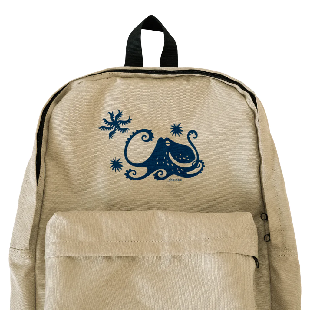 oba:obaの蒼い蛸 Backpack