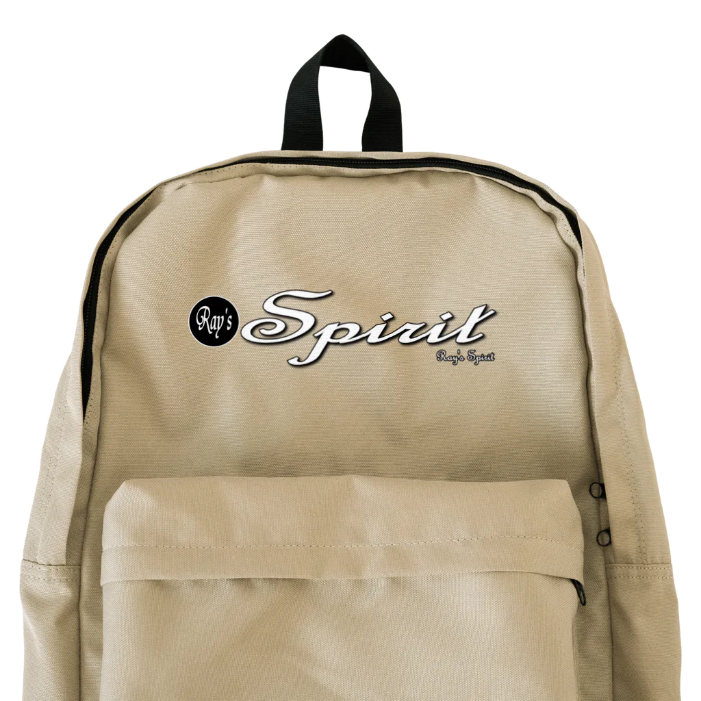 Ray's Spirit　レイズスピリットのRay's Spirit Logo ①（WHITE） Backpack