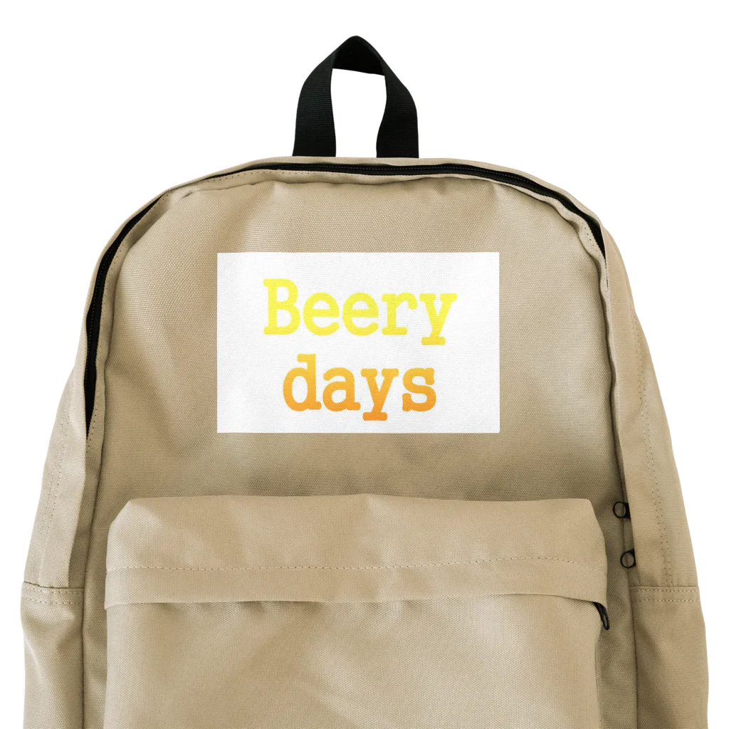 空想ロゴのBeery days リュック