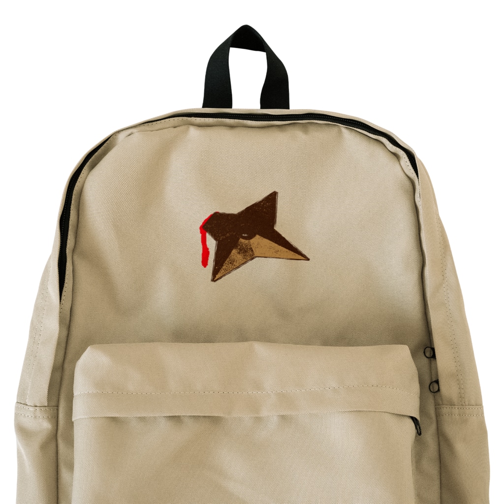 ヨープキャンが気になったのサクッと手裏剣 Backpack