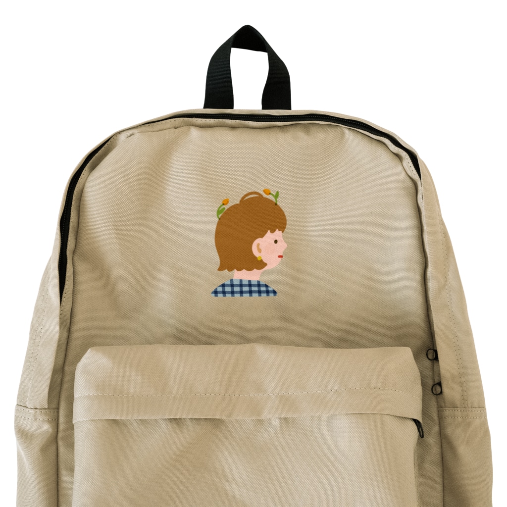 ▷            chiroruのtulip girl Backpack