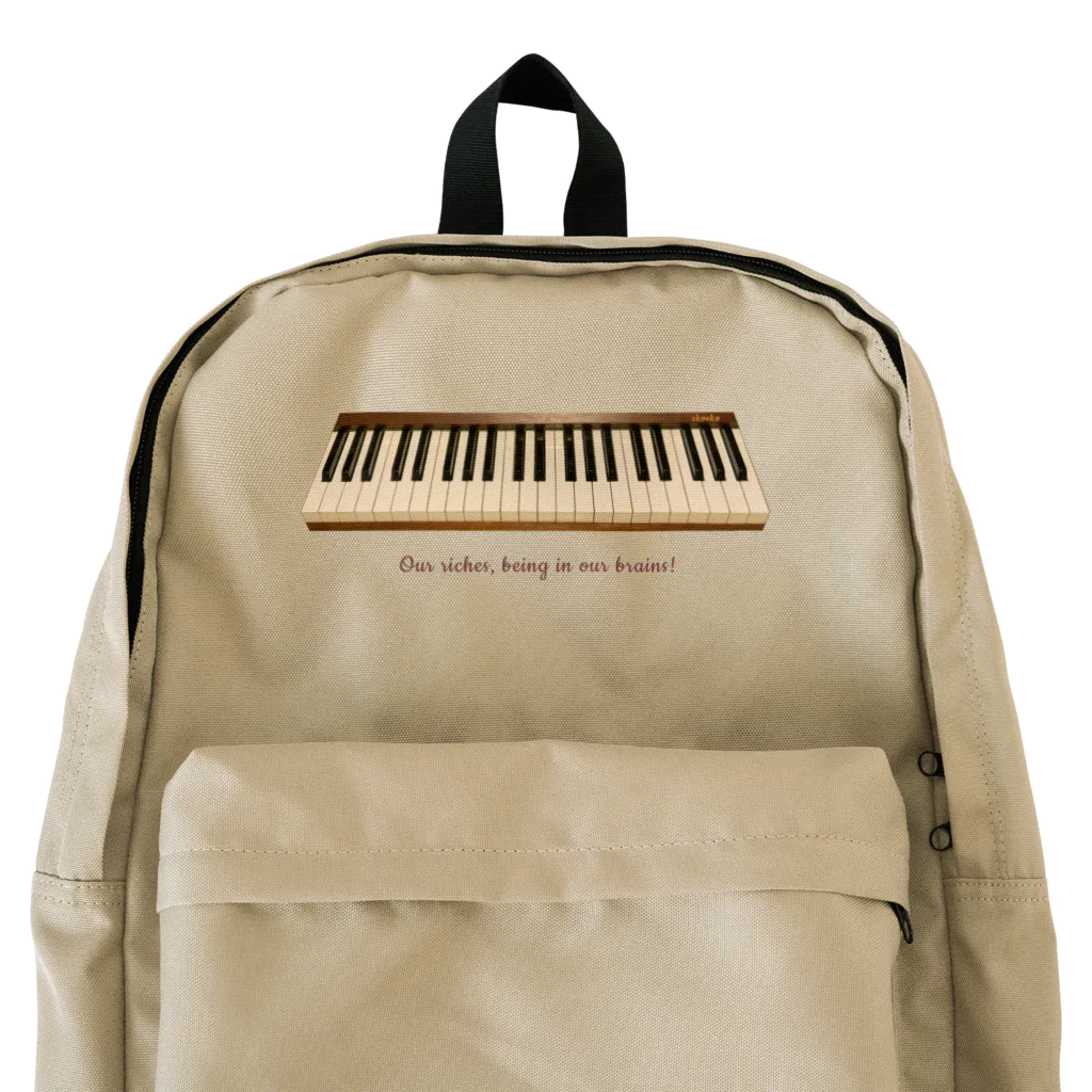 ekoeko ショップのピアノ リュック2 Backpack