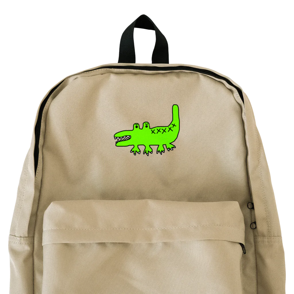 Aミートのワニバッグ Backpack