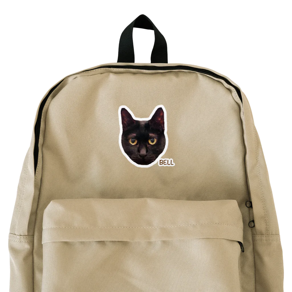 猫カフェ ぶぅたんグッズショップの絵文字ベルちゃん Backpack