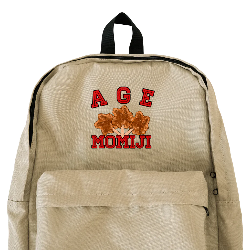 ヘンテコデザイン専門店　SYUNLABOのAGE MOMIJI Backpack