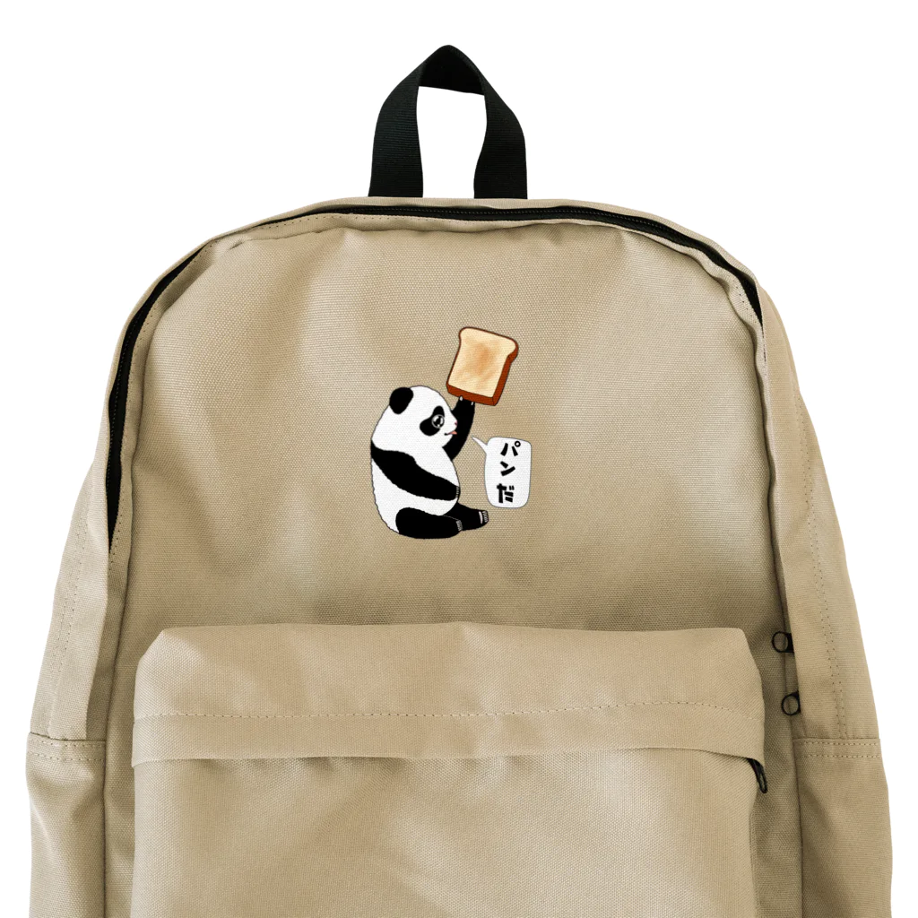 LalaHangeulの「パンだ」とつぶやく子パンダ Backpack