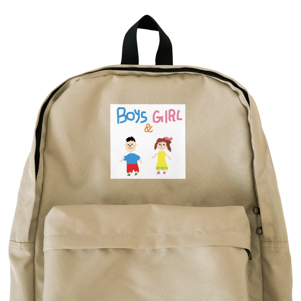 絵が下手な人。のBoys & Girls リュック